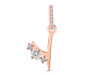 Cubic Zirconia Alphabet Y Pendant CUZ-RDA-103.