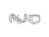 Cubic Zirconia Alphabet Z Pendant CUZ-RDA-104.