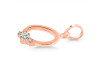Cubic Zirconia Alphabet O Pendant CUZ-RDA-15.