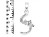 Cubic Zirconia Alphabet S Pendant CUZ-RDA-19.