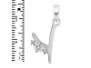 Cubic Zirconia Alphabet Y Pendant CUZ-RDA-25.