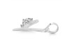Cubic Zirconia Alphabet Y Pendant CUZ-RDA-25.