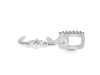 Cubic Zirconia Alphabet J Pendant CUZ-RDA-36.
