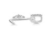 Cubic Zirconia Alphabet L Pendant CUZ-RDA-38.