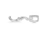 Cubic Zirconia Alphabet S Pendant CUZ-RDA-45.