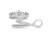 Cubic Zirconia Alphabet M Pendant CUZ-RDA-65.