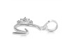 Cubic Zirconia Alphabet G Pendant CUZ-RDA-7.