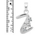 Cubic Zirconia Alphabet Z Pendant CUZ-RDA-78.