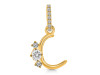Cubic Zirconia Alphabet C Pendant CUZ-RDA-81.