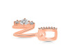 Cubic Zirconia Alphabet N Pendant CUZ-RDA-92.