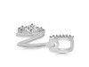 Cubic Zirconia Alphabet N Pendant CUZ-RDA-92.