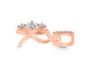 Cubic Zirconia Alphabet R Pendant CUZ-RDA-96.