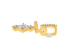 Cubic Zirconia Alphabet T Pendant CUZ-RDA-98.