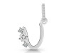 Cubic Zirconia Alphabet U Pendant CUZ-RDA-99.