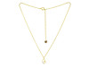 Cubic Zirconia Heart Necklace CUZ-RDN-51.