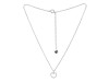 Cubic Zirconia Heart Necklace CUZ-RDN-63.