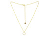 Cubic Zirconia Heart Necklace CUZ-RDN-63.
