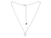 Cubic Zirconia Heart Necklace CUZ-RDN-66.