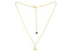 Cubic Zirconia Heart Necklace CUZ-RDN-81.