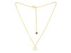 Cubic Zirconia Heart Necklace CUZ-RDN-82.