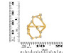 Sagittarius Zodiac Star Constellation With Cubic Zirconia Ring CUZ-RDR-2042.