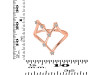 Cancer Zodiac Star Constellation With Cubic Zirconia Ring CUZ-RDR-2043.