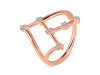 Cancer Zodiac Star Constellation With Cubic Zirconia Ring CUZ-RDR-2043.