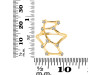 Virgo Zodiac Star Constellation With Cubic Zirconia Ring CUZ-RDR-2044.
