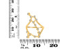 Pisces Zodiac Star Constellation With Cubic Zirconia Ring CUZ-RDR-2045.