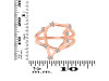 Capricorn Zodiac Star Constellation With Cubic Zirconia Ring CUZ-RDR-2047.
