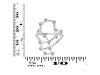 Scorpio Zodiac Star Constellation With Cubic Zirconia Ring CUZ-RDR-2048.