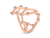 Scorpio Zodiac Star Constellation With Cubic Zirconia Ring CUZ-RDR-2048.