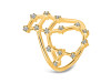 Scorpio Zodiac Star Constellation With Cubic Zirconia Ring CUZ-RDR-2048.