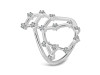 Scorpio Zodiac Star Constellation With Cubic Zirconia Ring CUZ-RDR-2048.