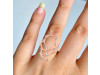 Scorpio Zodiac Star Constellation With Cubic Zirconia Ring CUZ-RDR-2048.