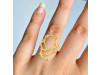 Scorpio Zodiac Star Constellation With Cubic Zirconia Ring CUZ-RDR-2048.