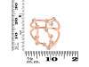 Libra Zodiac Star Constellation With Cubic Zirconia Ring CUZ-RDR-2049.