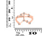 Taurus Zodiac Star Constellation With Cubic Zirconia Ring CUZ-RDR-2051.