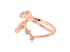 Taurus Zodiac Star Constellation With Cubic Zirconia Ring CUZ-RDR-2051.