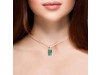 Emerald Raw Crystal Drill Pendant EMD-RCYP-7
