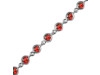 Garnet Bracelet GAR-RDB-118-CUT.