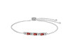 Garnet & White Topaz Bracelet GAR-RDB-139.