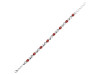 Garnet Bracelet GAR-RDB-4-A.