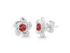 Garnet Stud Earring GAR-RDE-1.