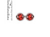 Garnet Stud Earring GAR-RDE-1426.