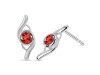 Garnet Stud Earring GAR-RDE-2.