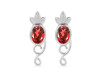 Garnet Stud Earring GAR-RDE-5.