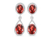 Garnet Earring GAR-RDE-73.