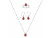  Garnet Jewelry Set GAR-RDN-410-RDE-995-RDR-4028.