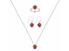 Garnet Jewelry Set GAR-RDN-456-RDE-998-RDR-1882.
